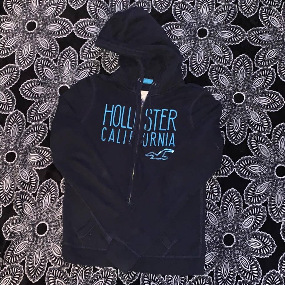 Hollister zip up jacket